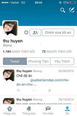 Hướng dẫn thay đổi tên Twitter trên iPhone, iPad đơn giản