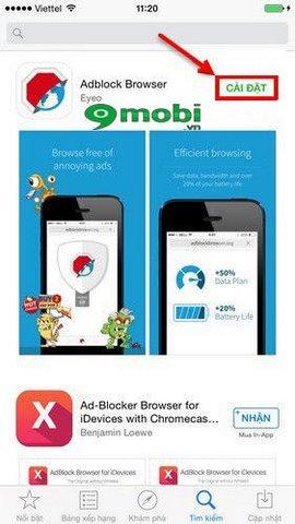 Hướng dẫn cài đặt Adblock Browser trên iPhone - Trình duyệt chặn quảng cáo tối ưu cho thiết bị iOS