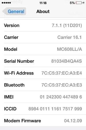 Hướng dẫn khắc phục lỗi mất Baseband trên iPhone