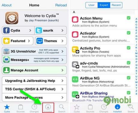 Cách gỡ hàng loạt ứng dụng trên Cydia cùng lúc