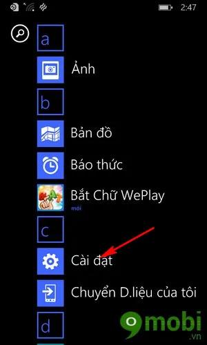 Cách tùy chỉnh màn hình khóa trên Windows Phone 8