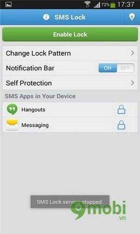 Hướng dẫn bảo mật tin nhắn với SMS Lock