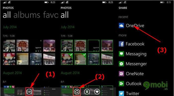 Hướng dẫn đồng bộ ảnh và video lên OneDrive từ Nokia Lumia