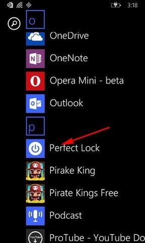Perfect Lock: Giải pháp tắt màn hình Windows Phone chỉ bằng một lần chạm đơn giản