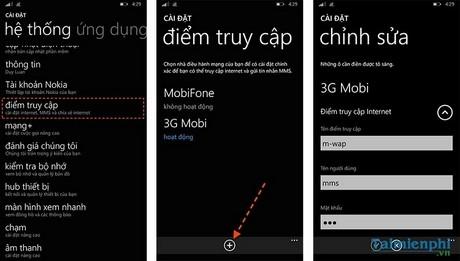 Giải pháp khắc phục lỗi mất kết nối 3G trên Windows Phone