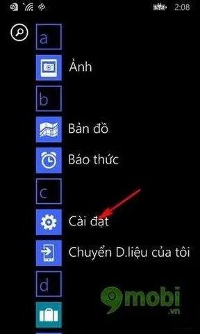 Tùy chỉnh âm thanh thông báo riêng cho từng ứng dụng trên Windows Phone 8.1