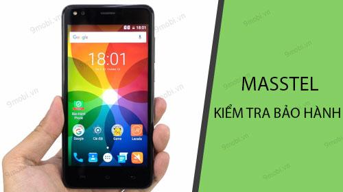Kiểm tra bảo hành cho sản phẩm Masstel