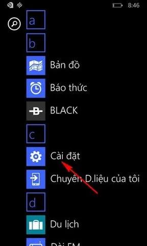 Cách tùy chỉnh độ sáng màn hình Windows Phone 8.1