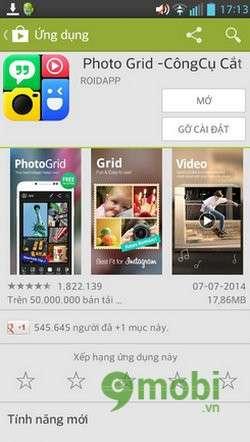 Hướng dẫn ghép ảnh nghệ thuật với Photo Grid trên điện thoại Android