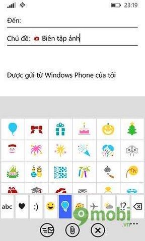 Mẹo chèn biểu tượng cảm xúc vào Live Folders trên Windows Phone 8.1
