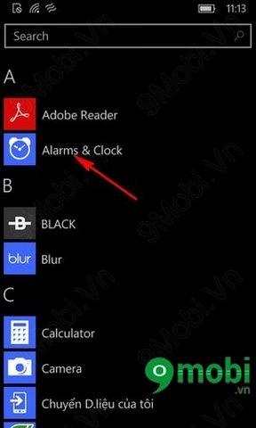 Hướng dẫn cài nhạc chuông báo thức từ bài hát yêu thích trên Windows 10 Mobile
