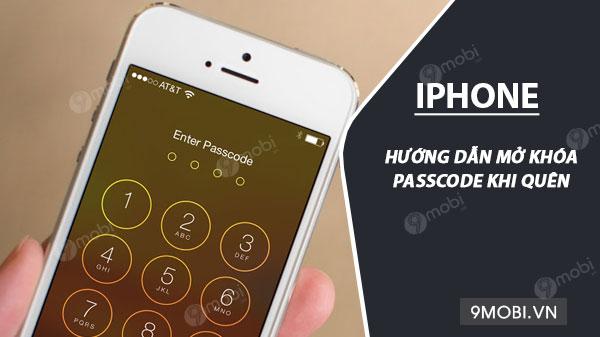 Phương pháp mở khóa mật khẩu iPhone nhanh chóng và hiệu quả