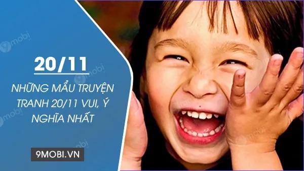 Những mẩu truyện tranh 20/11 vừa vui nhộn lại đầy ý nghĩa.