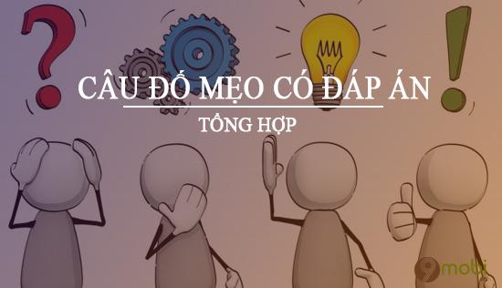 Tuyển tập câu đố mẹo thú vị kèm lời giải