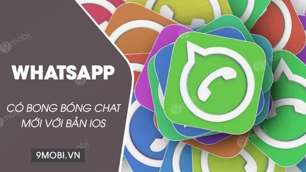 WhatsApp trên iPhone sẽ sớm được cập nhật với một thiết kế bong bóng chat hoàn toàn mới, mang đến cho người dùng trải nghiệm trực quan và bắt mắt hơn.