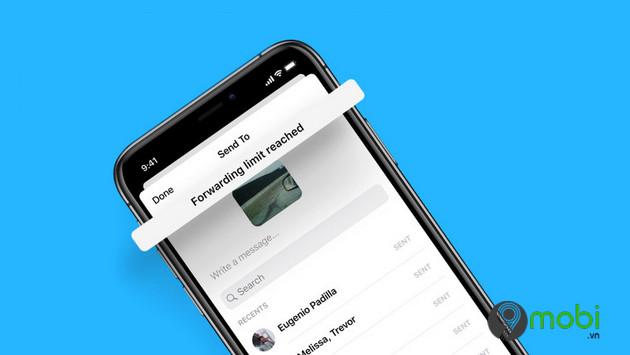Facebook giới hạn chuyển tiếp tin nhắn trên Messenger để ngừng phát tán thông tin sai lệch