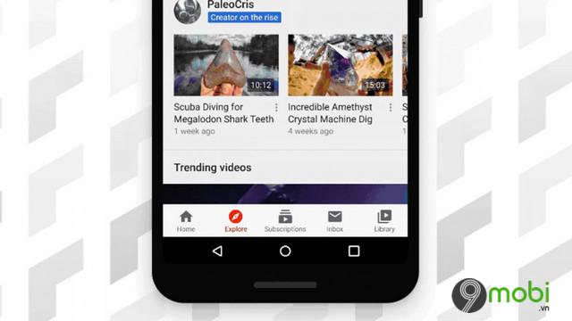 Ứng dụng YouTube trên Android và iPhone nay đã có thêm tab 'Khám phá', mở ra một không gian mới để người dùng khám phá những nội dung thú vị.