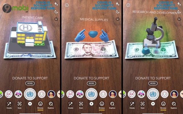 Snapchat giới thiệu ống kính đặc biệt, mở ra cách thức mới để cộng đồng cùng chung tay ủng hộ Quỹ phòng chống COVID-19 do WHO khởi xướng