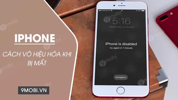 Cách biến iPhone thành 'cục gạch' khi bị mất hoặc bị đánh cắp