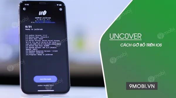 Hướng dẫn gỡ bỏ ứng dụng Unc0ver trên iOS