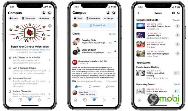 Facebook chính thức khai trương Campus - không gian mạng đặc biệt dành riêng cho cộng đồng sinh viên đại học