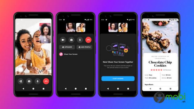 Messenger chính thức hỗ trợ tính năng chia sẻ màn hình trên cả iOS và Android, nâng tầm trải nghiệm giao tiếp