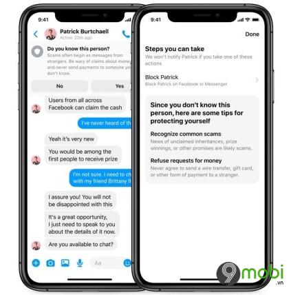 Facebook Messenger ra mắt công cụ mới giúp người dùng phát hiện và ngăn chặn các tài khoản giả mạo.