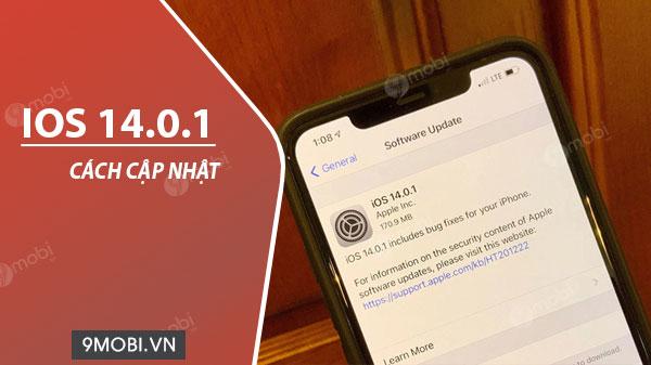 Apple chính thức ra mắt bản cập nhật iOS 14.0.1 - Hướng dẫn chi tiết cách nâng cấp