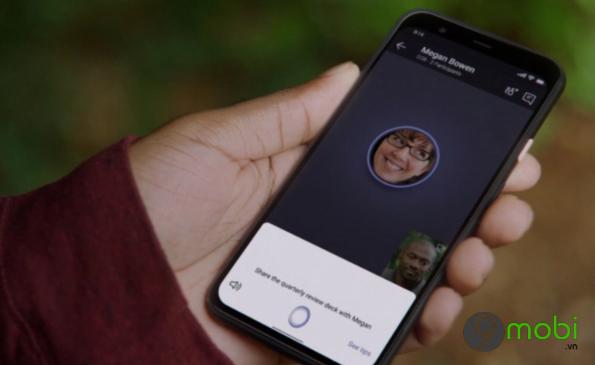 Microsoft Teams trên iOS chính thức hỗ trợ trợ lý ảo Cortana