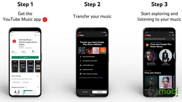 YouTube Music mở cửa đón chào toàn bộ kho nhạc quý giá từ Google Play Music, mang đến trải nghiệm âm nhạc liền mạch.