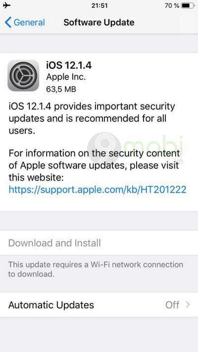 Bản cập nhật iOS 12.1.4 gây ra một loạt sự cố nghiêm trọng trên các thiết bị iPhone và iPad, ảnh hưởng đến hiệu suất và tính ổn định của hệ điều hành.