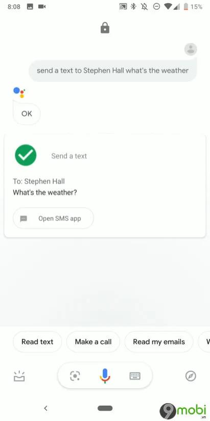 Google đang thử nghiệm tính năng mới, cho phép trợ lý ảo gửi tin nhắn trực tiếp từ màn hình khóa.
