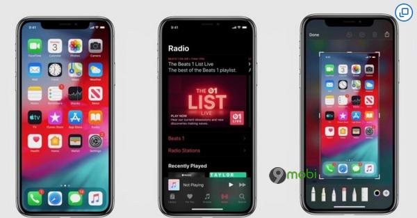 Khám phá hình ảnh đầu tiên về chế độ Dark Mode tinh tế trên iOS 13
