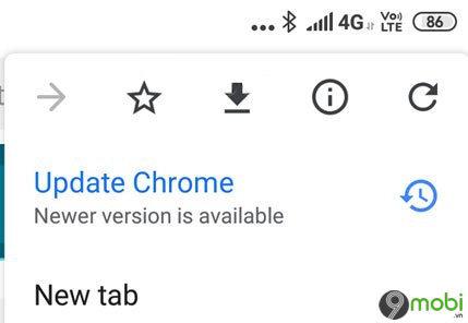 Chrome trên Android giờ đây hỗ trợ cập nhật phiên bản mới ngay từ giao diện trình duyệt, mang đến trải nghiệm tiện lợi hơn.