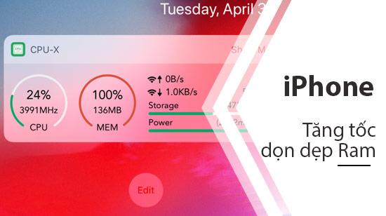 Bí quyết tăng tốc iPhone bằng CPU-x: Tối ưu hiệu suất và giải phóng RAM hiệu quả