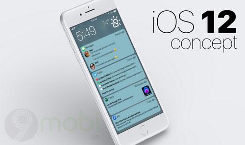 Concept iOS 12 hé lộ: Giải pháp tối ưu cho những phiền toái trên iPhone