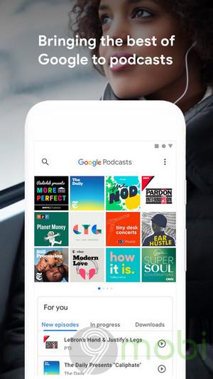 Google chính thức ra mắt ứng dụng Podcast riêng biệt dành riêng cho hệ điều hành Android