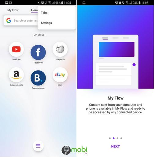 Opera giới thiệu trình duyệt Opera Touch cho Android, hỗ trợ thao tác một tay.