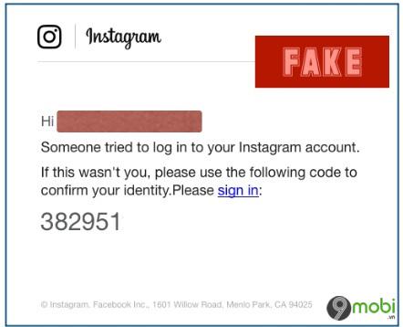 Lưu ý, một chiến dịch Phishing mới đã xuất hiện, nhằm vào người dùng Instagram, đe dọa nghiêm trọng đến tính bảo mật của tài khoản cá nhân.