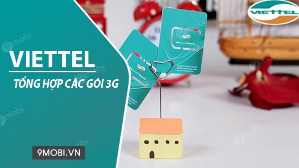 Khám phá các gói cước 3G Viettel đa dạng, phù hợp với mọi nhu cầu sử dụng