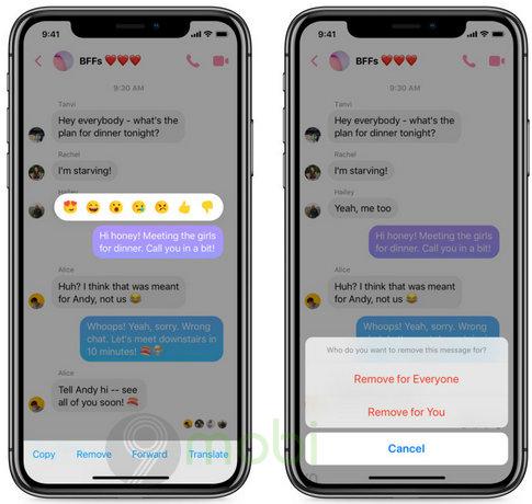 Messenger chính thức trình làng tính năng đột phá: Cho phép người dùng thu hồi tin nhắn đã gửi, nâng tầm trải nghiệm nhắn tin.