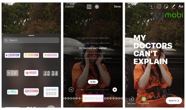 Instagram đã cập nhật tính năng mới, cho phép người dùng hiển thị lời bài hát ngay trên Stories, mang đến trải nghiệm âm nhạc phong phú hơn.