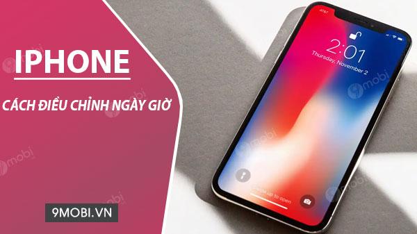 Hướng Dẫn Cài Đặt Ngày Giờ Trên iPhone 7, 7 Plus, 6s, 6s Plus, 6, 5s, 5, 4s