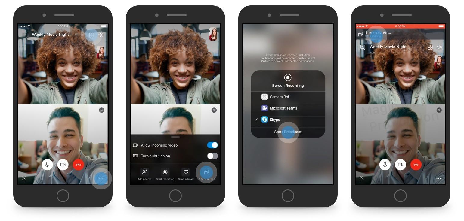 Skype đã mở rộng tính năng chia sẻ màn hình điện thoại trong các cuộc gọi, mang đến một cách thức giao tiếp trực quan hơn cho người dùng.