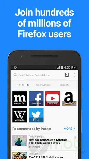 Firefox 59 trên Android chính thức hỗ trợ phát trực tuyến HLS, đồng thời nâng cấp đáng kể trải nghiệm duyệt web riêng tư