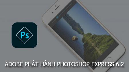 Adobe chính thức trình làng Photoshop Express 6.2, phiên bản nâng cấp dành riêng cho hệ điều hành iOS.