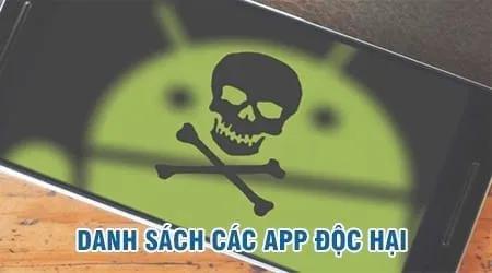Danh sách các ứng dụng nguy hiểm trên Google Play