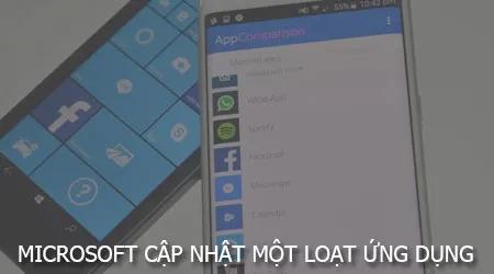 Microsoft nâng cấp hàng loạt ứng dụng dành cho hệ điều hành Android