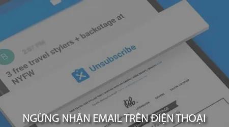 Cách tắt nhận email trên điện thoại, giúp bạn giảm bớt phiền toái từ những thông báo không mong muốn.