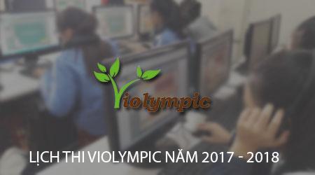 Xem Lịch thi Violympic trực tuyến trên điện thoại của bạn